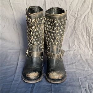 Studded Frye Boots